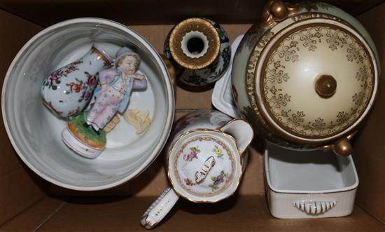 Sardine dish & other ceramics